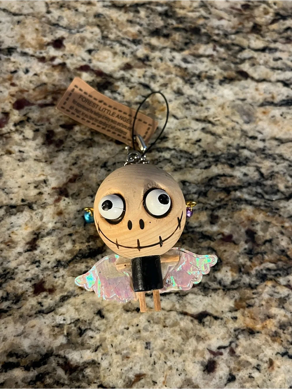 NWT Collectible Crazy Head Forest Little Angel-Pier 1 Ornament VooDoo Doll